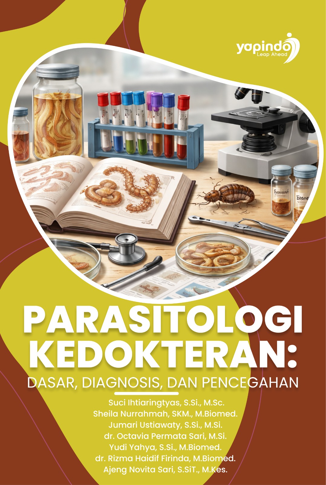 Sampul Parasitologi Kedokteran: Dasar, Diagnosis, dan Pencegahan
